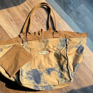 Free People We The Free waxed canvas tote